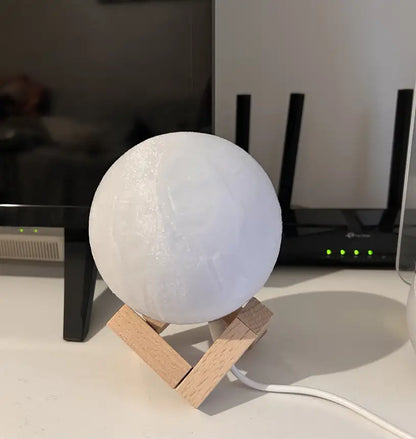 Custom 3D Moon Lamp with Personalized Photo